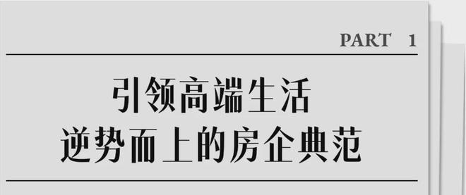 领航员 逆势而上的房企典范凯时尊龙人生就是博全赛道(图9)